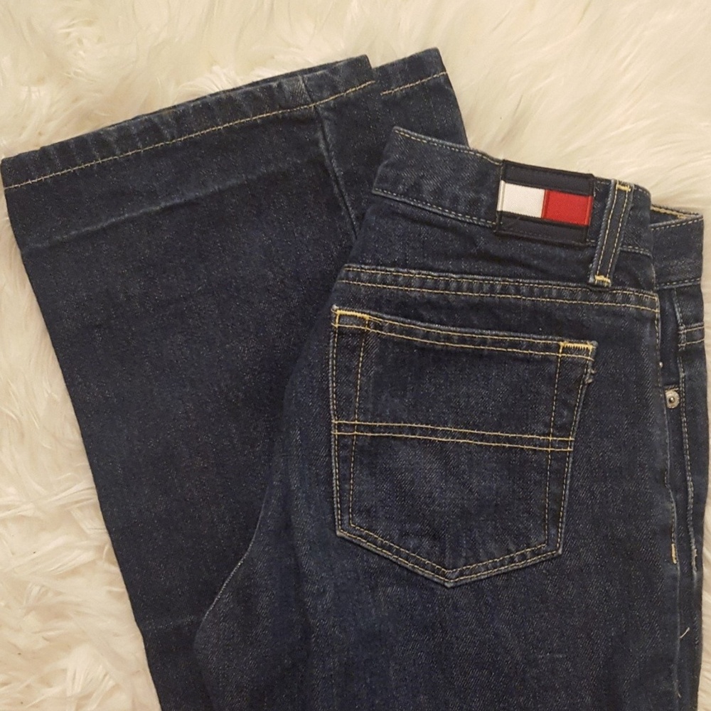 Tommy Hilfiger dark wash bootcut jeans vintage